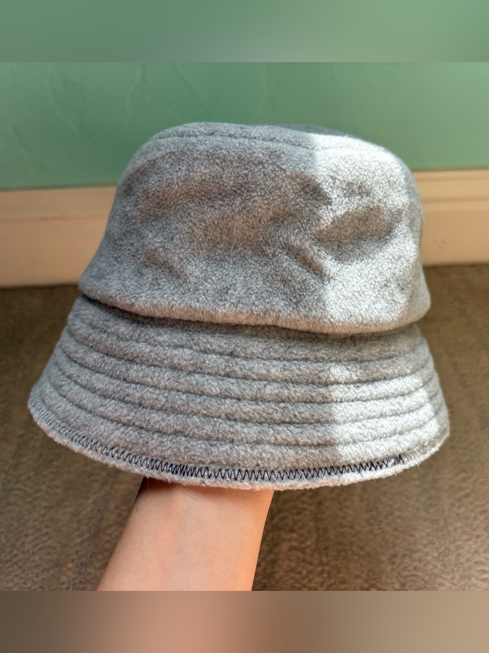 Gray Bucket Hat!